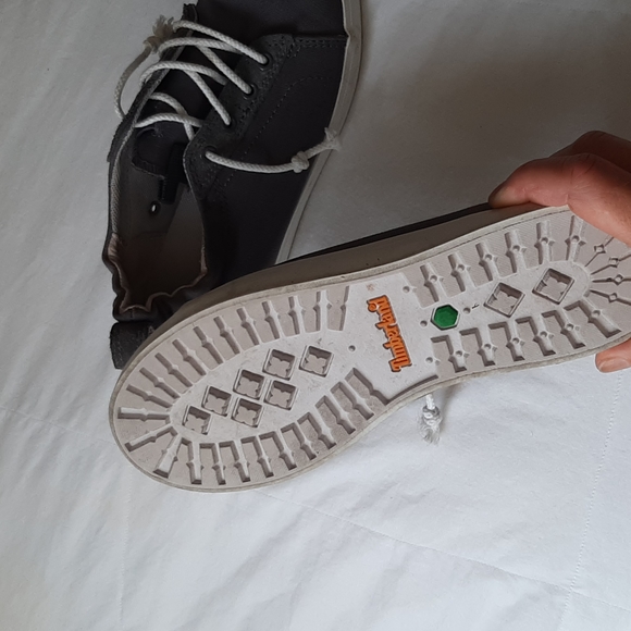 Timberland Canvas/Suede Shoes - Picture 3 of 4